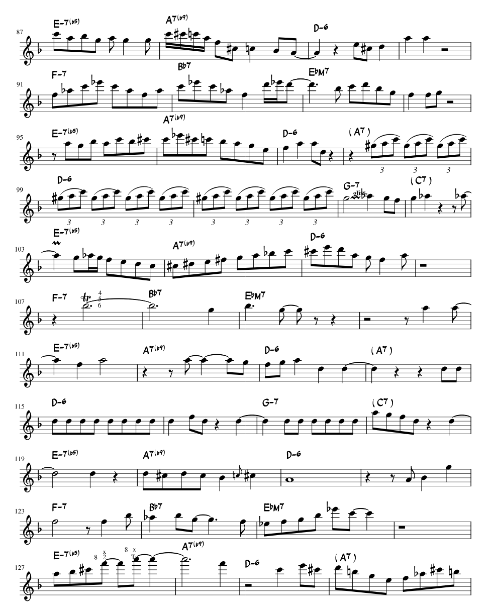 Blue Bossa — Page 3